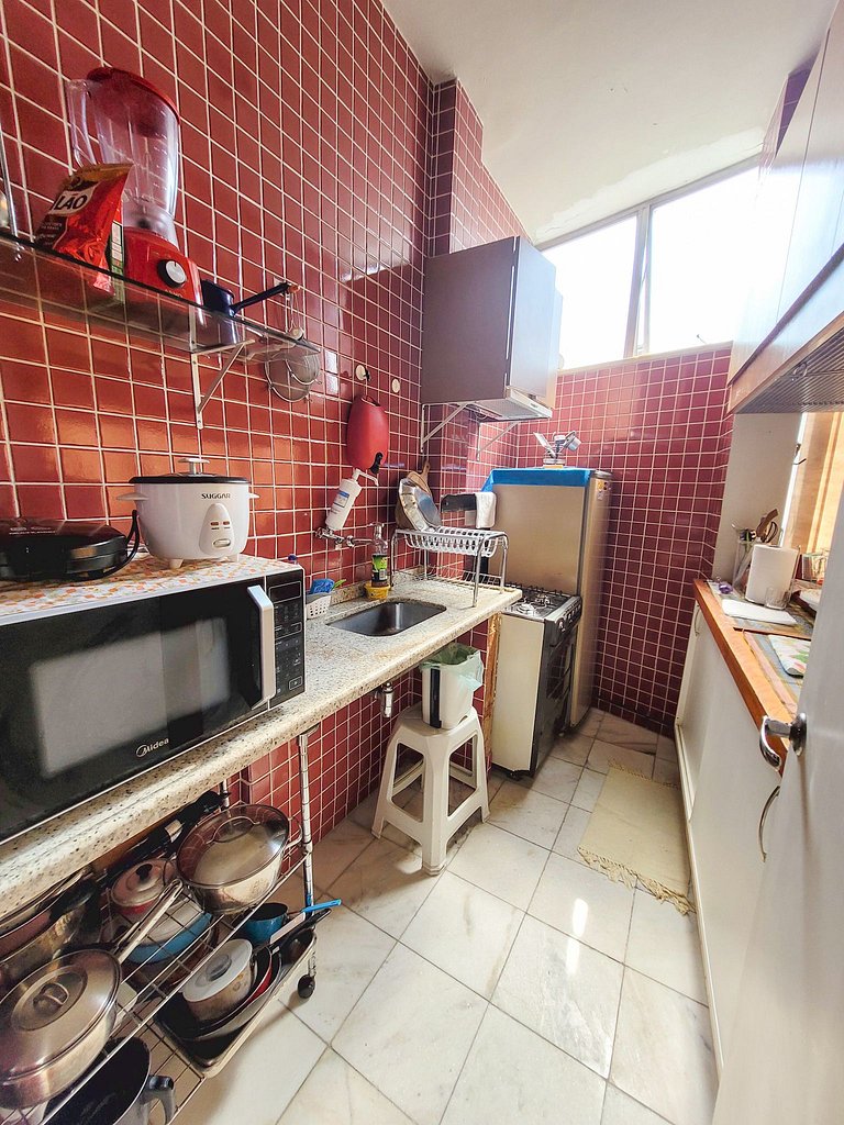 G221 Confortável apartamento en Copacabana!