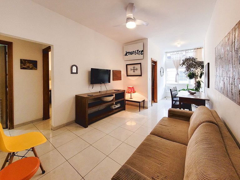 L581 Confortável apartamento 2 quartos