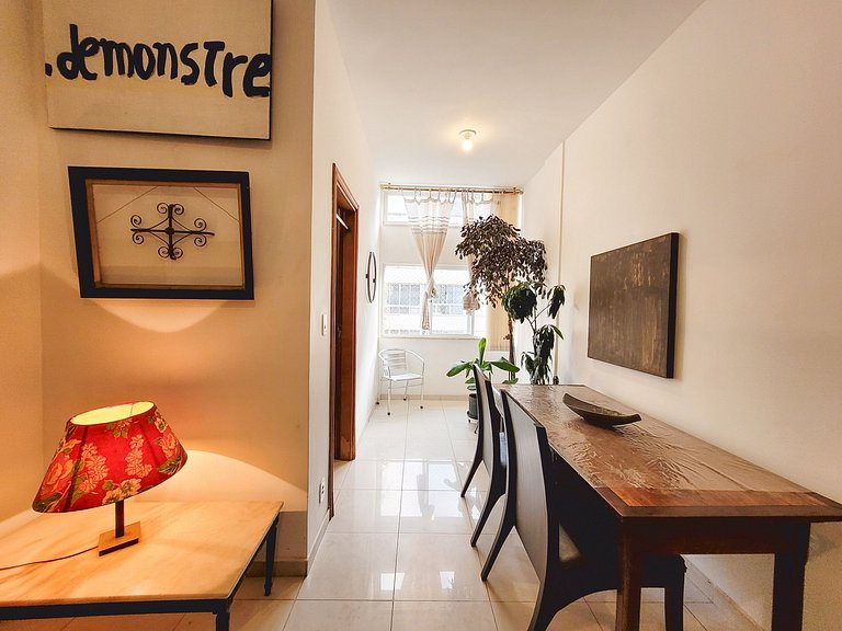 L581 Confortável apartamento 2 quartos