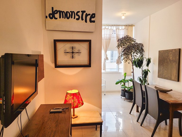 L581 Confortável apartamento 2 quartos