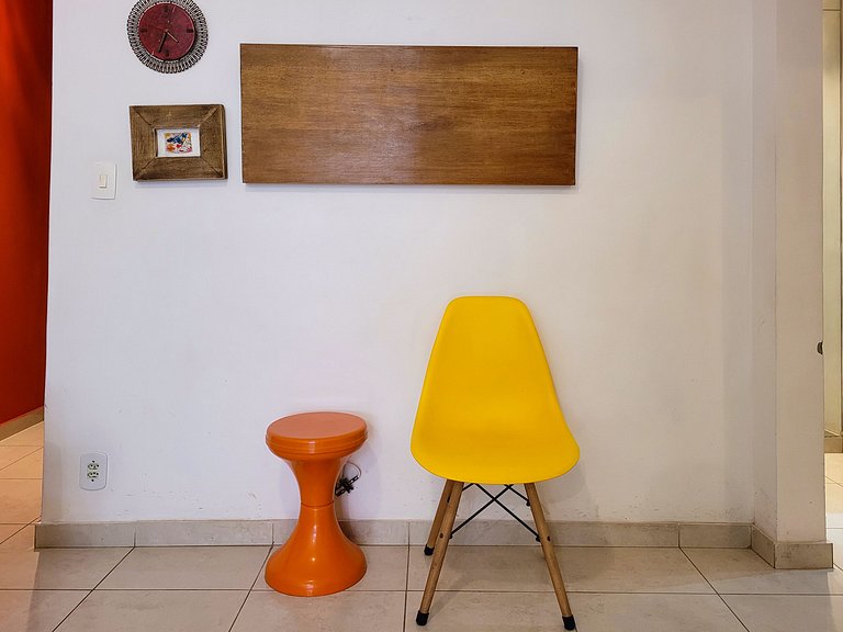 L581 Confortável apartamento 2 quartos