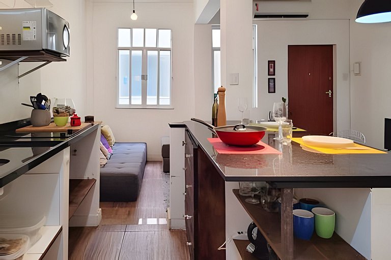 MA1202 Charmoso Apto en Copacabana!