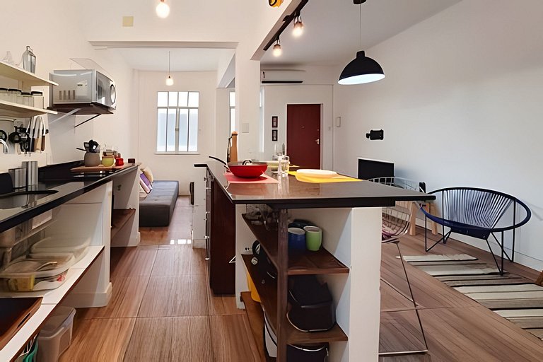 MA1202 Charmoso Apto en Copacabana!