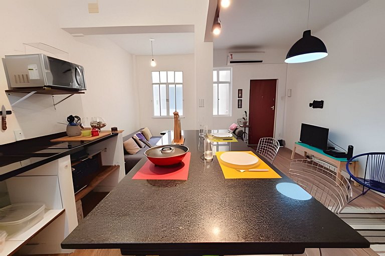 MA1202 Charmoso Apto en Copacabana!