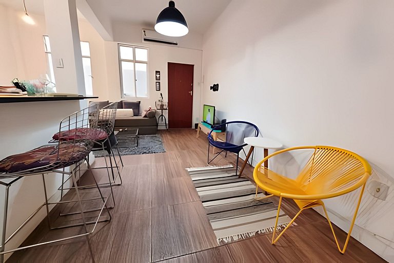 MA1202 Charmoso Apto em Copacabana!