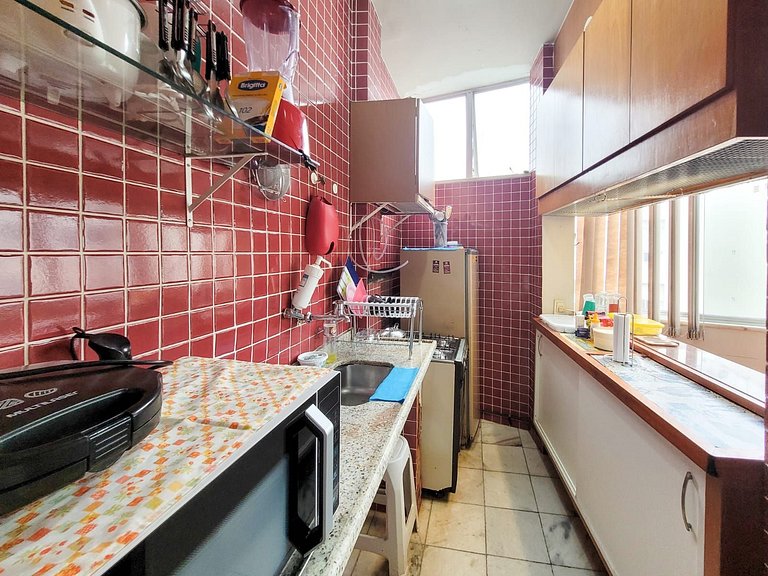 G221 Confortável apartamento en Copacabana!