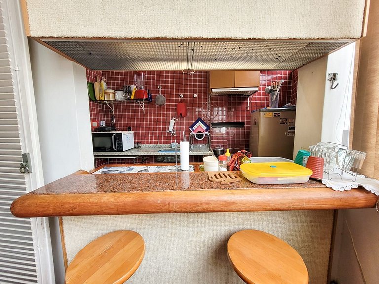 G221 Confortável apartamento en Copacabana!