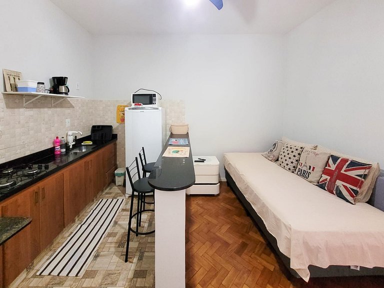 Lta14 Apé de 1 quarto no coraçao de Copacabana