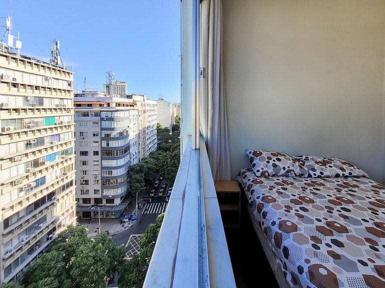 Bonito y espaçoso Ape no Coraçao de Copacabana