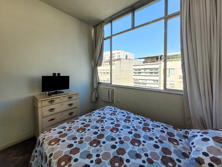 Bonito y espaçoso Ape no Coraçao de Copacabana