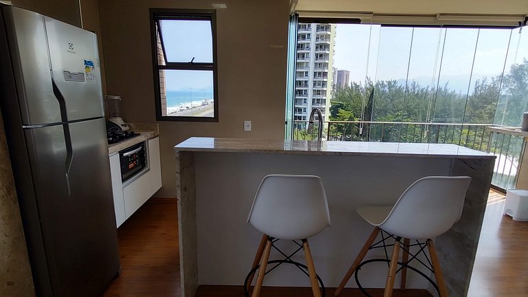 Apart Hotel com Maravilhosa Vista Mar