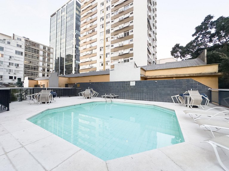 Excelente apartamento de Dois Quartos em Ipanema