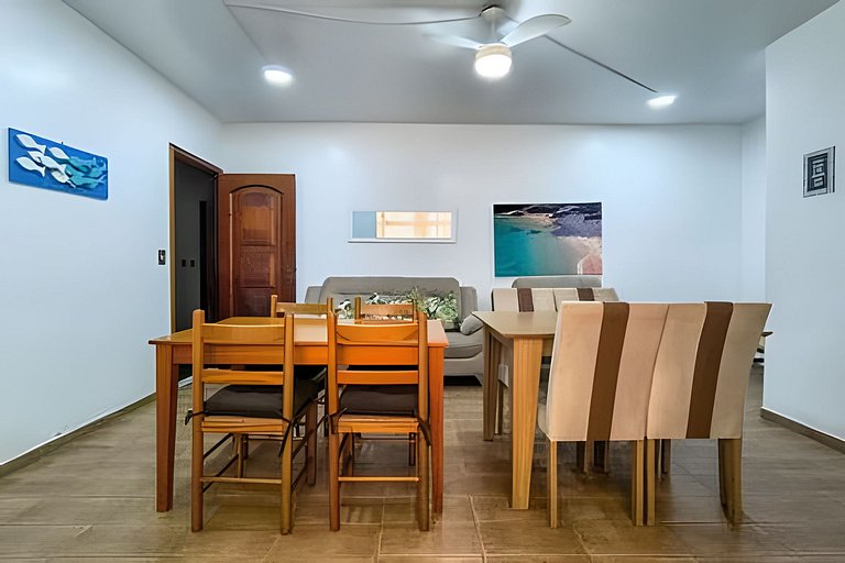 Charmoso apartamento a metros da PRAIA