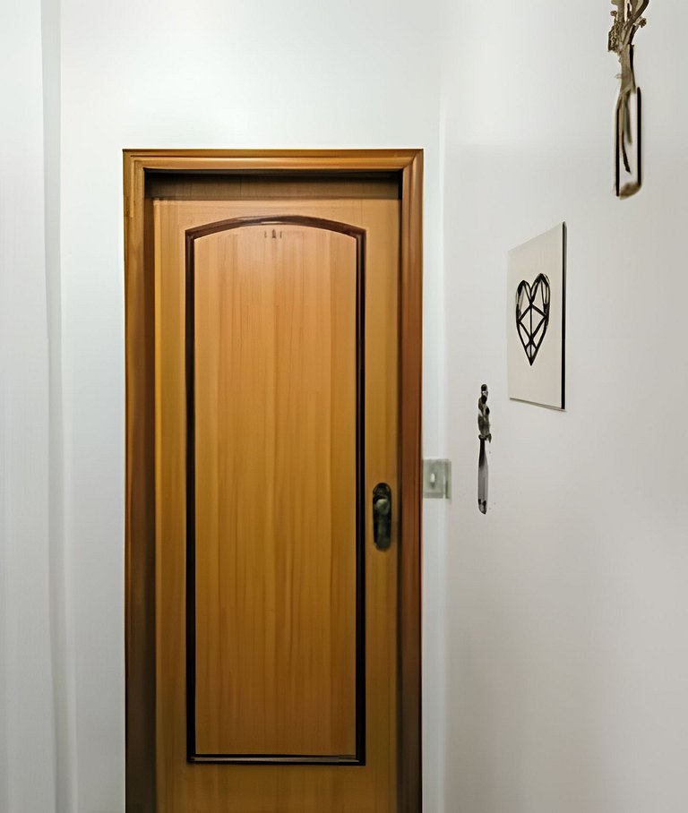 Charmoso apartamento a metros da PRAIA