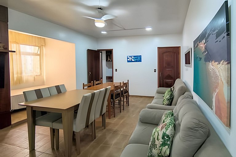 Charmoso apartamento a metros da PRAIA