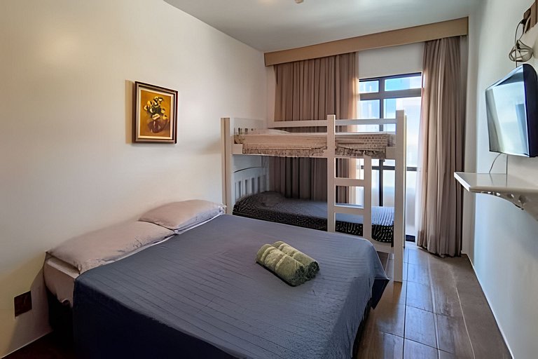Charmoso apartamento a metros da PRAIA