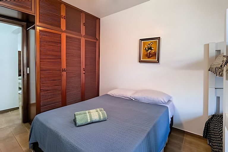 Charmoso apartamento a metros da PRAIA