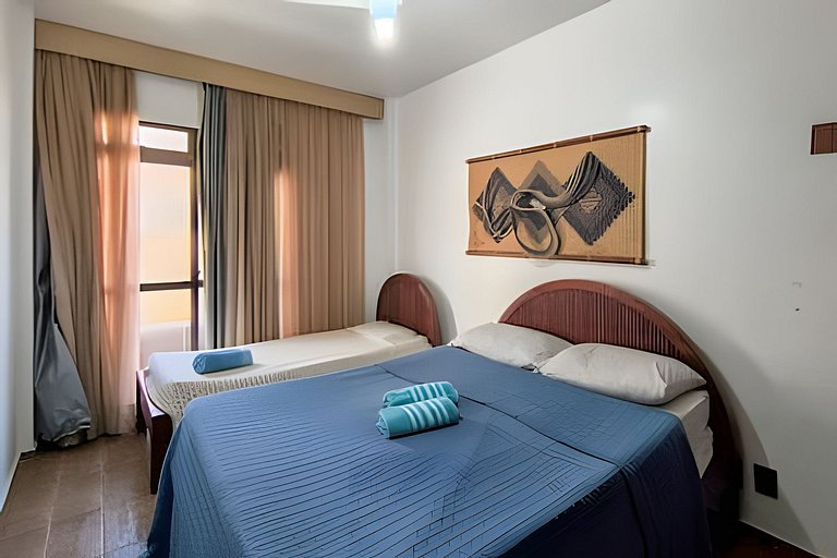 Charmoso apartamento a metros da PRAIA