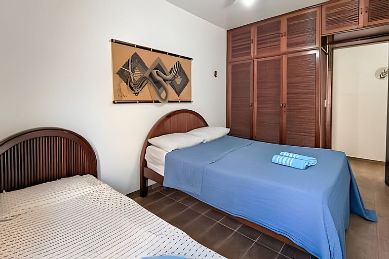 Charmoso apartamento a metros da PRAIA