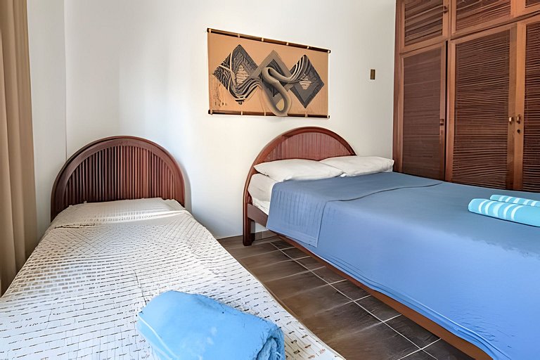 Charmoso apartamento a metros da PRAIA