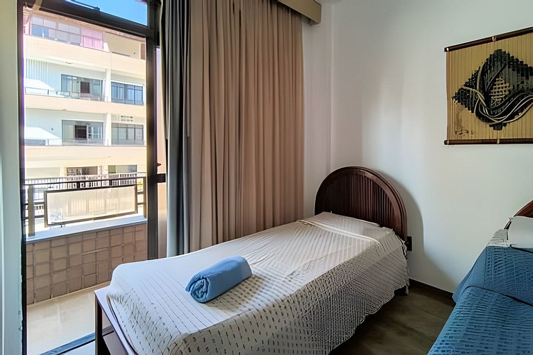 Charmoso apartamento a metros da PRAIA