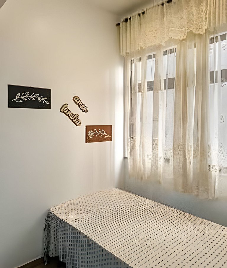 Charmoso apartamento a metros da PRAIA